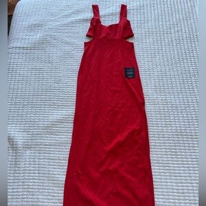 Lulu's Vibrant Red Dress